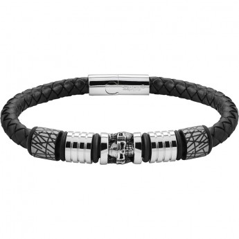 Браслет ZIPPO FIVE CHARMS LEATHER BRACELET 2007171