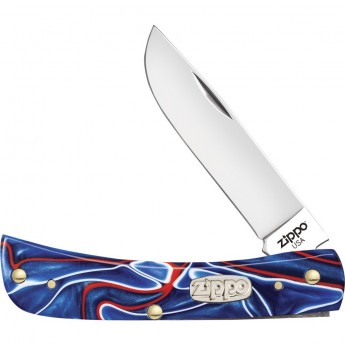 Нож перочинный ZIPPO PATRIOTIC KIRINIT SMOOTH SODBUSTER JR + ЗАЖИГАЛКА 50510_207