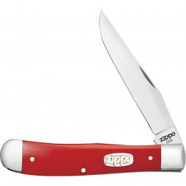 Нож перочинный ZIPPO RED SYNTHETIC SMOOTH TRAPPER + ЗАЖИГАЛКА 50518_207