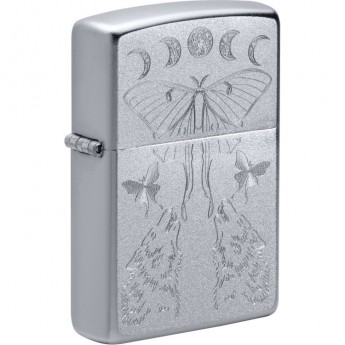 Зажигалка ZIPPO BUTTERFLY AND WOLF