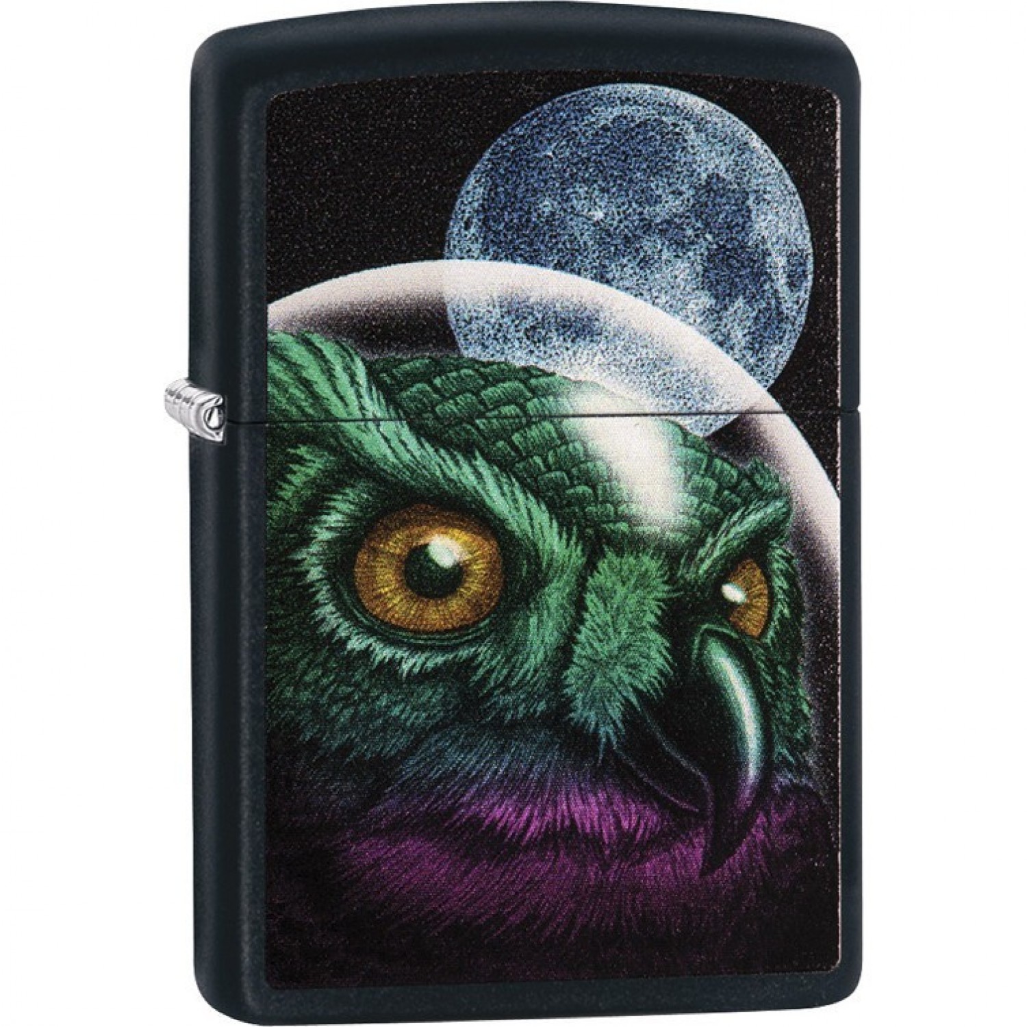 Зажигалка ZIPPO CLASSIC SPACE OWL 29616. Купить Зажигалка на Официальном  Сайте ZIPPO в России.