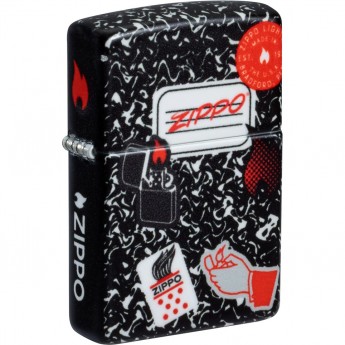 Зажигалка ZIPPO NOTEBOOK DESIGN 46707 Зажигалка ZIPPO NOTEBOOK DESIGN 46707