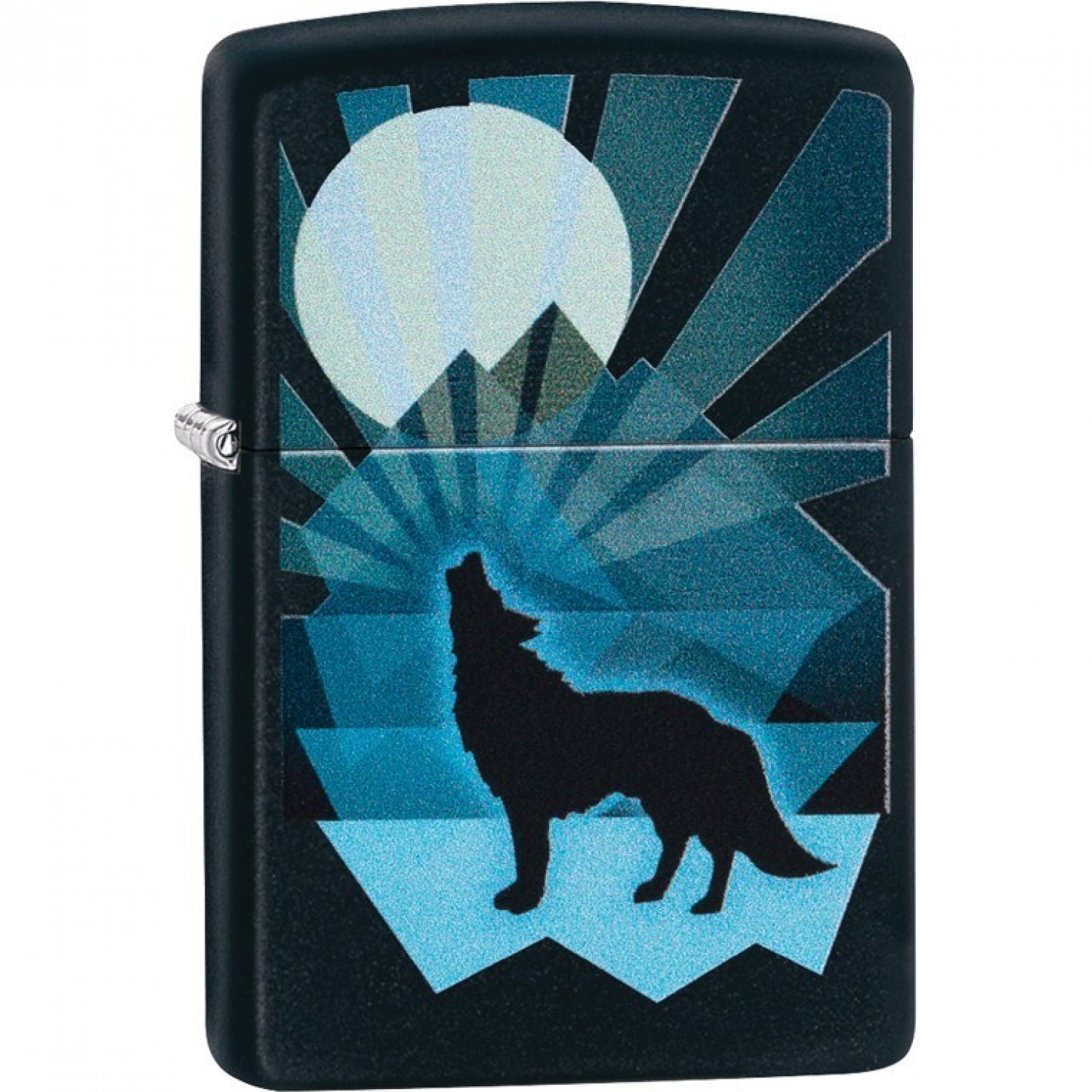 Зажигалка ZIPPO WOLF AND MOON 29864. Купить Зажигалка на Официальном Сайте  ZIPPO в России.