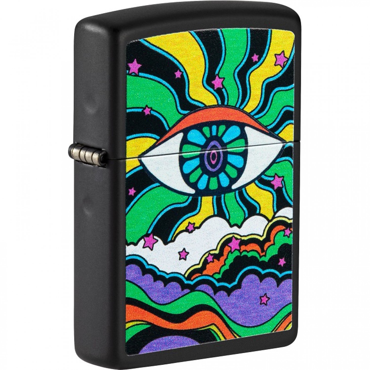 Зажигалка ZIPPO ZIPPO BLACK LIGHT EYE 49699. Купить Зажигалка на  Официальном Сайте ZIPPO в России.