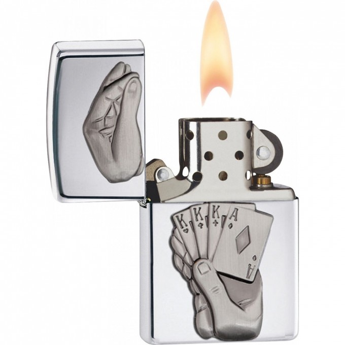 Рисунок на zippo