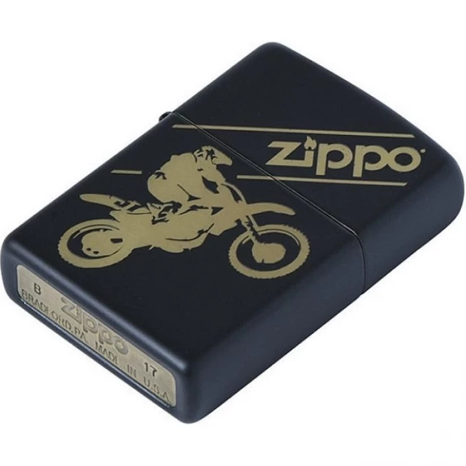 Зажигалка ZIPPO MOTO CROSS 29528. Купить Зажигалка на Официальном Сайте ZIPPO в России.